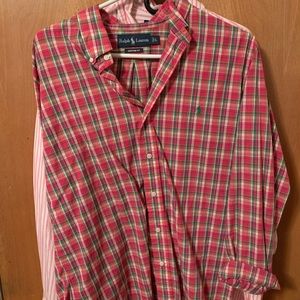 Ralph Lauren plaid button down